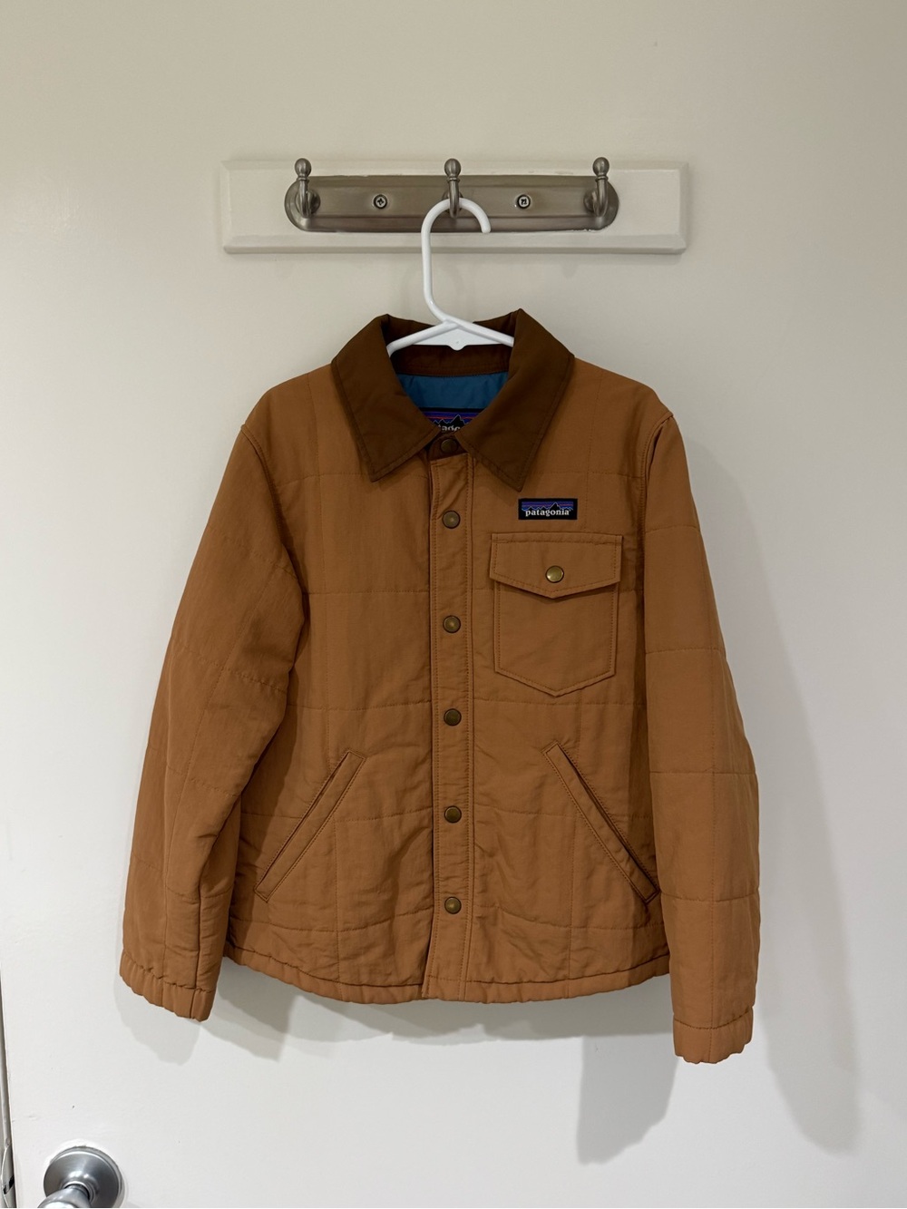 Patagonia Boys Quilted Shacket XS 5-6
